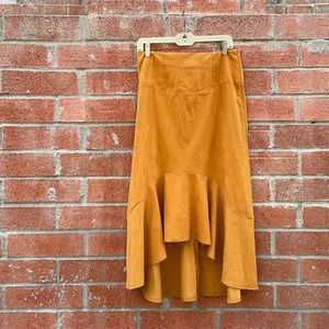 Anthropologie/Maeve ✨Golden Yellow✨  Skirt